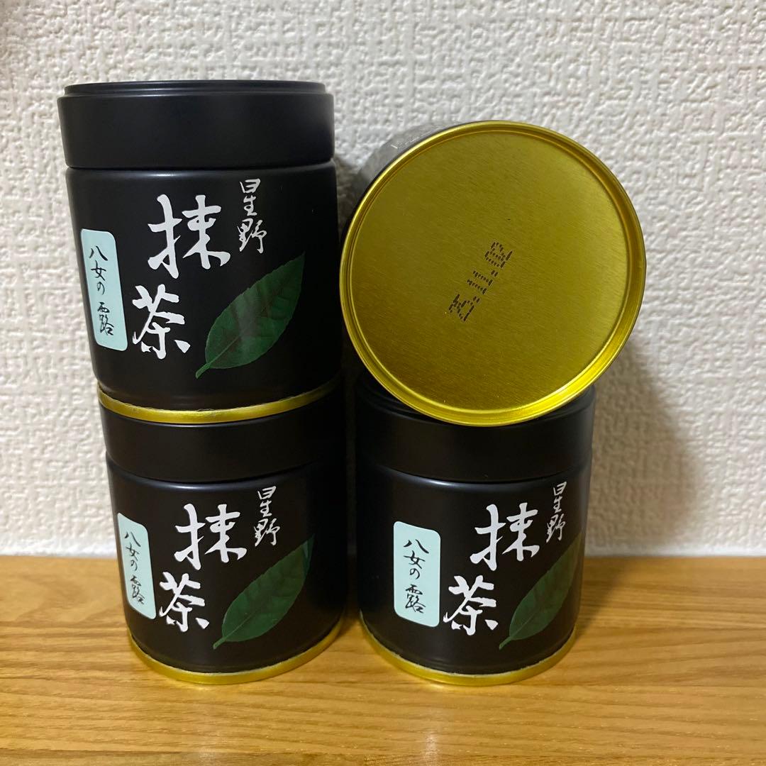 【星野製茶園】八女の露 40g缶入り【4点セット】