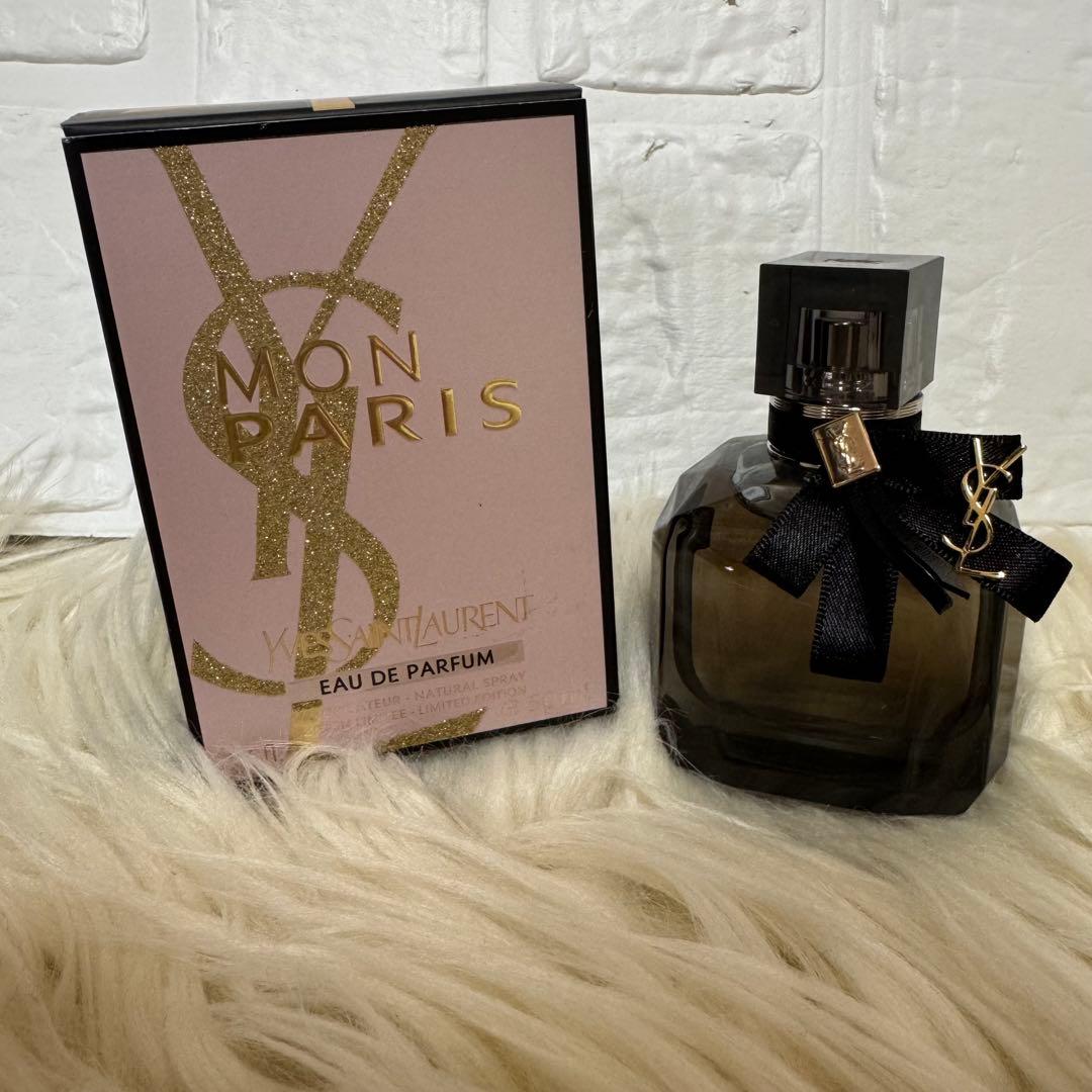 イヴサンローラン モン パリ 限定 50ml オーデパルファム ほぼ未使用品