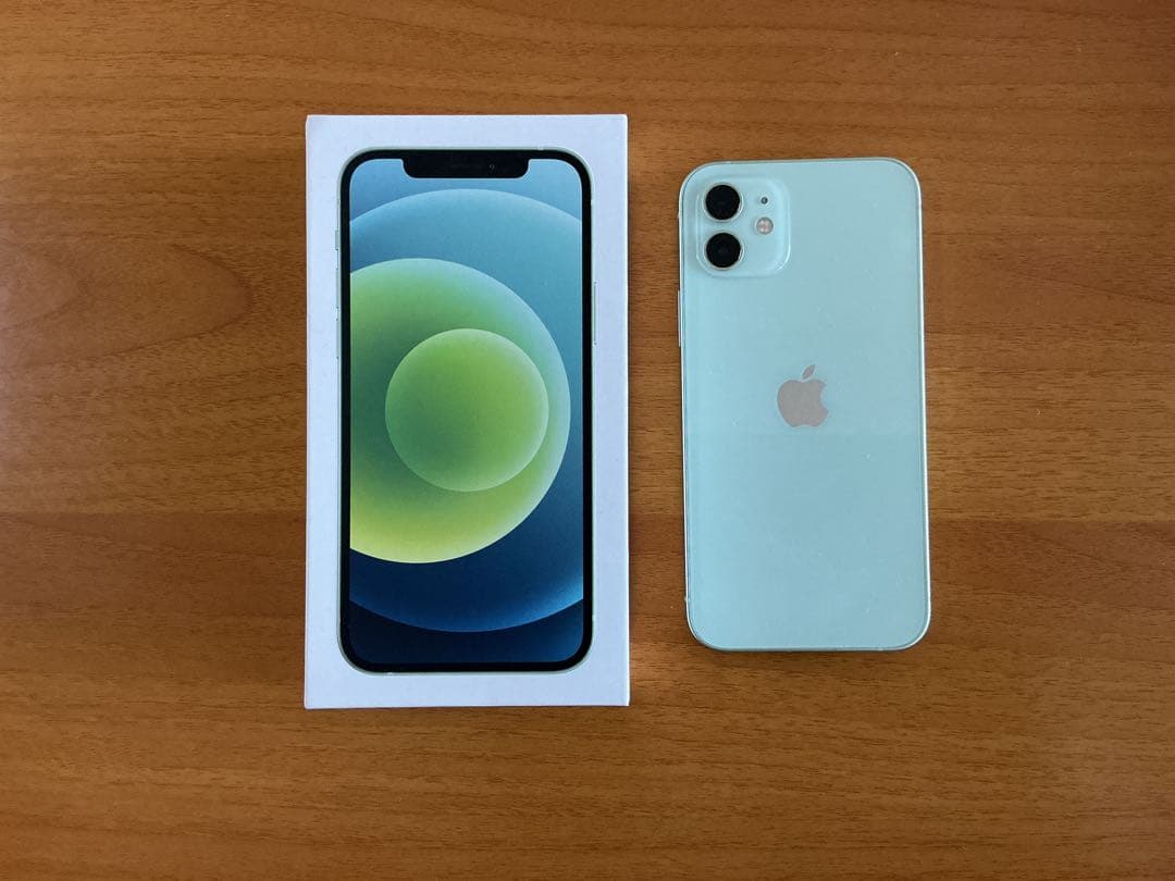 Apple iPhone 12 64GB グリーン 美品 バッテリー91%