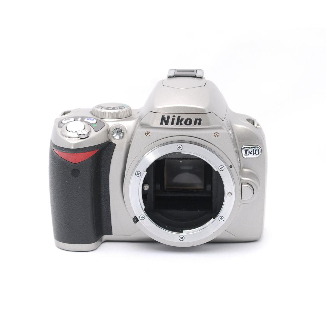 ❤即購入1000円OFF❤ Nikon D40 銀色 18-55mm 一眼レフ