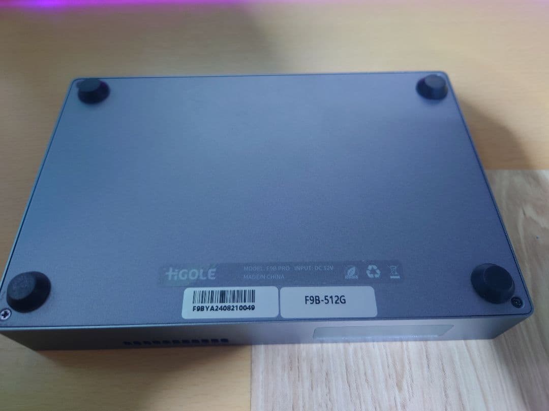 Higole F9B Pro N100　値下げ交渉不可