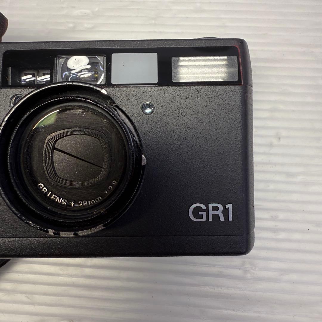 ジャンク‪☆リコー GR1‪☆RICOH コンパクトフィルムカメラ ブラック