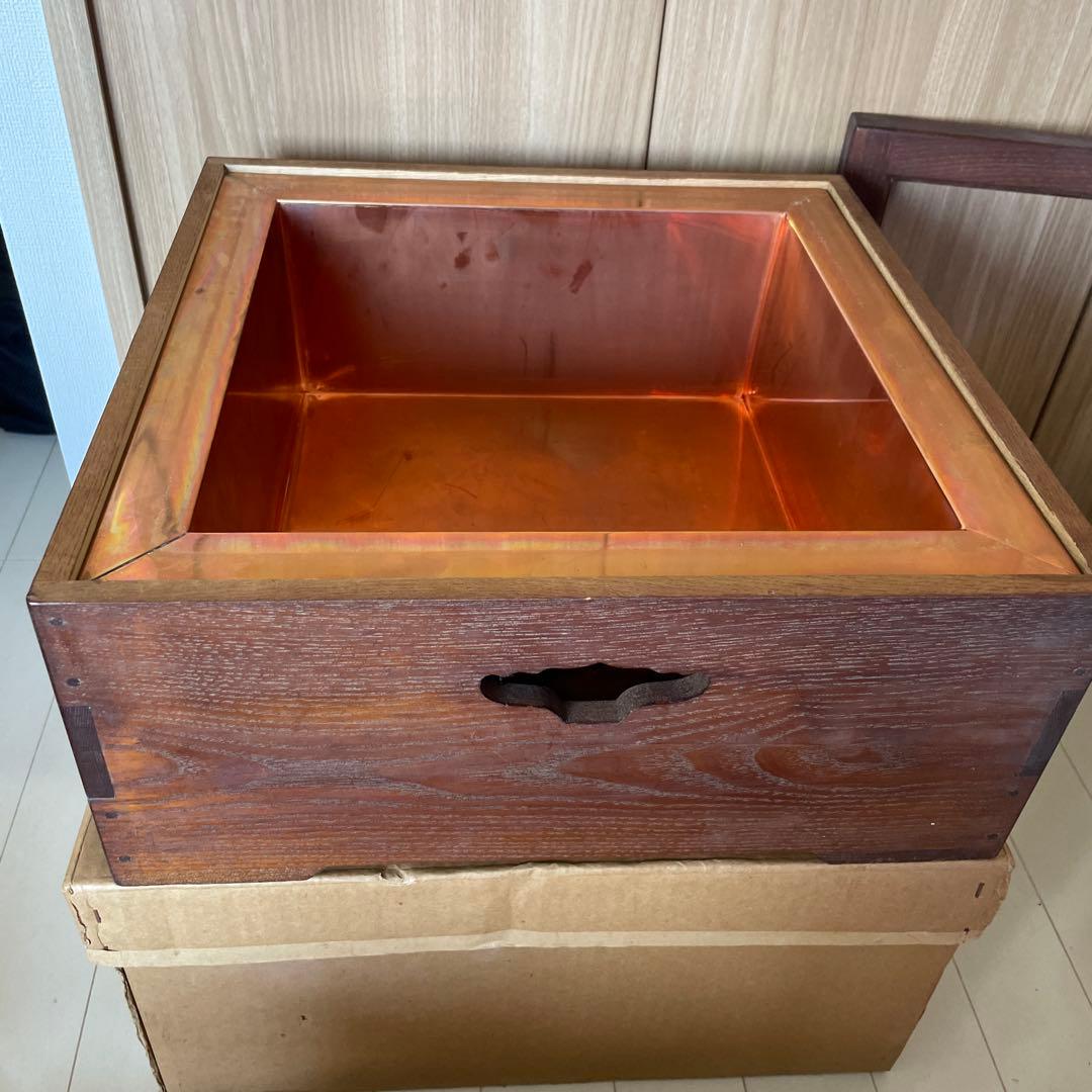 桑色置炉 炉釜 磨入子 唐銅蓋 釜環