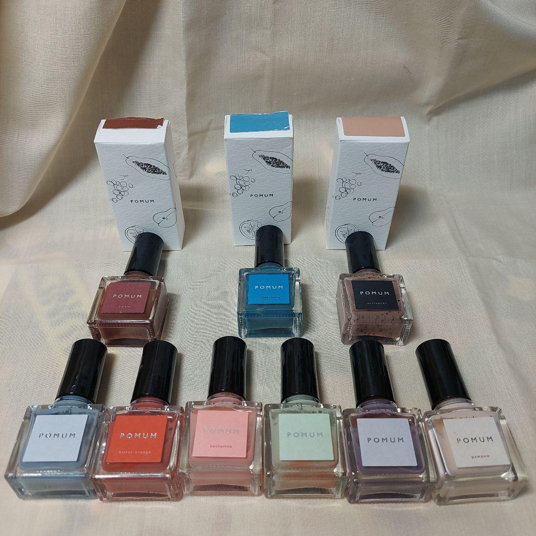 POMUM　ポームム　ネイルポリッシュ　9本セット